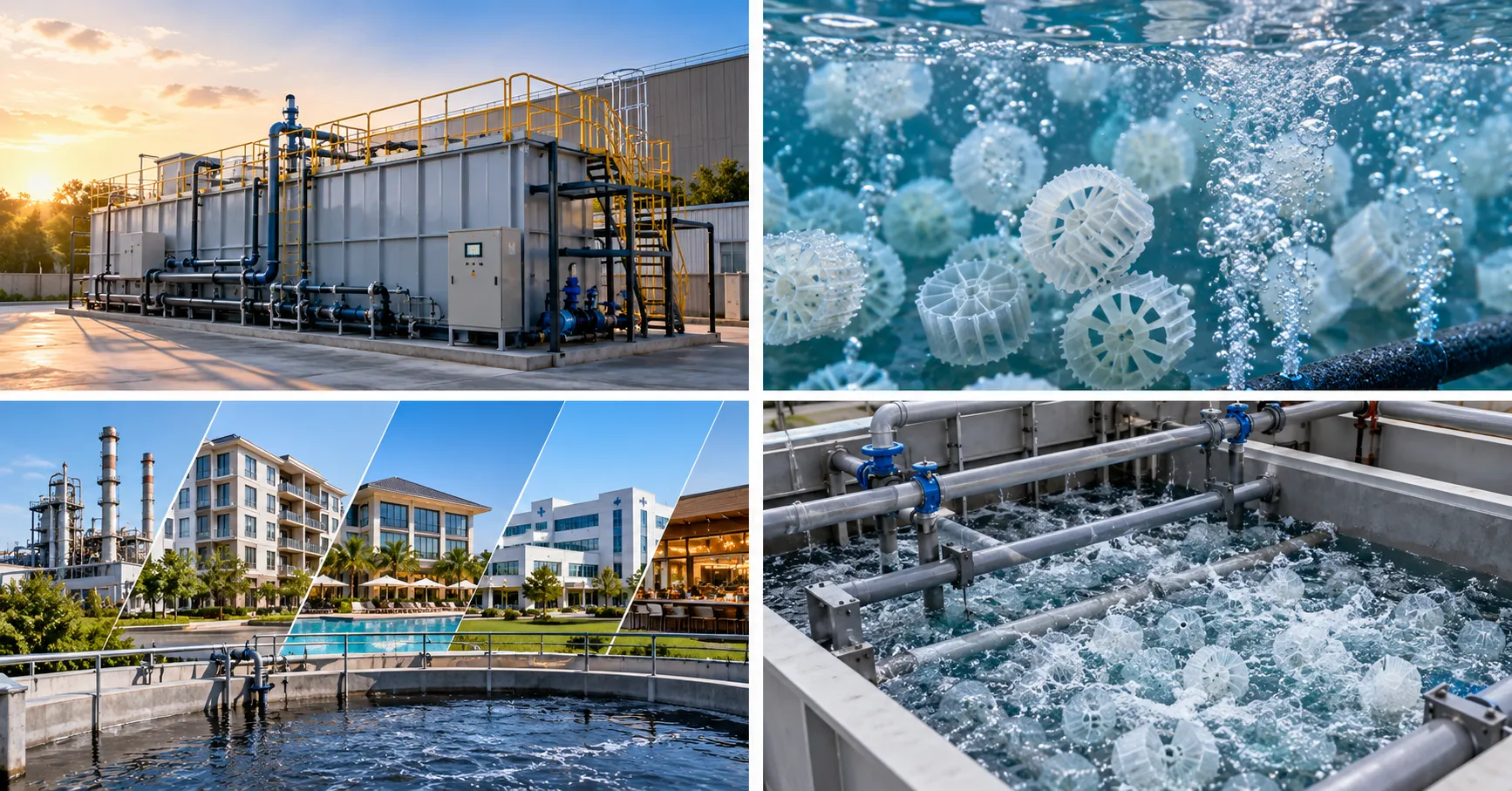 Industrial MBBR Wastewater Treatment Systems